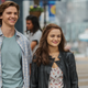 Joel Courtney and Joey King in The Kissing Booth 2